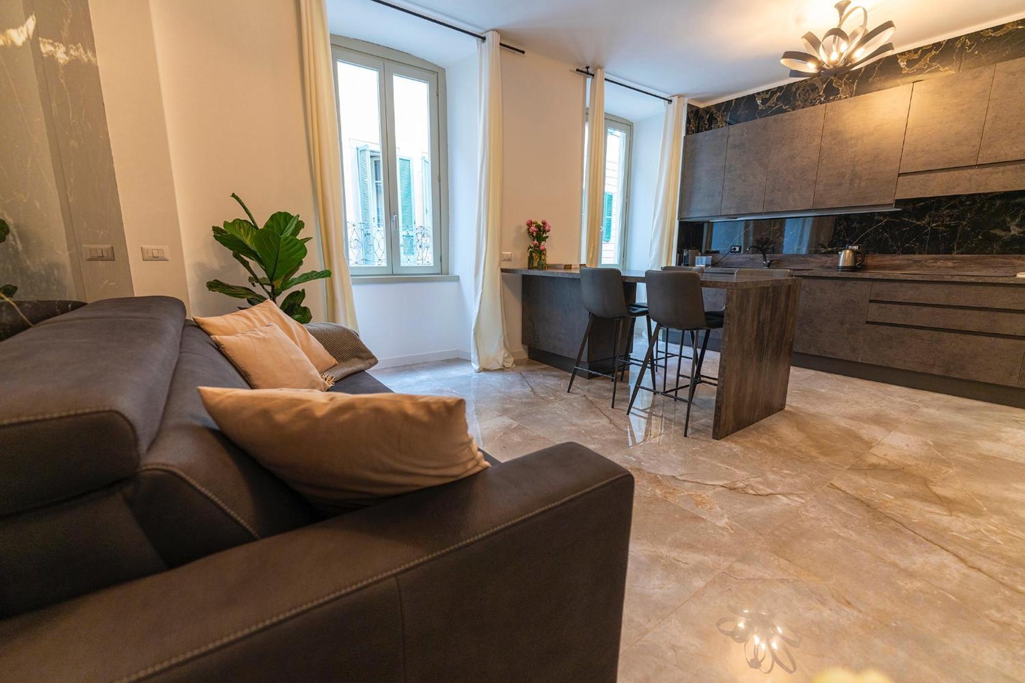 Magic Place Bergamo! Classy Apartment In The Heart Of The City Bagian luar foto